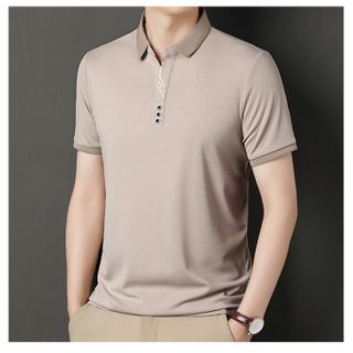 Mens High Quality Short Sleeved Polo T-shirt