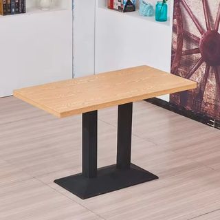 Commercial Rectangle Wooden Dining Table