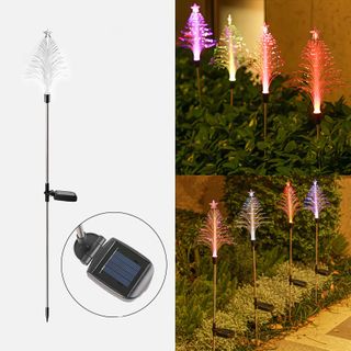 Outdoor Solar Christmas Lighting Tree