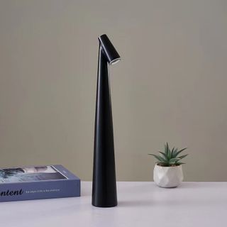 Elegant Slim Conical Stem Table Lamp