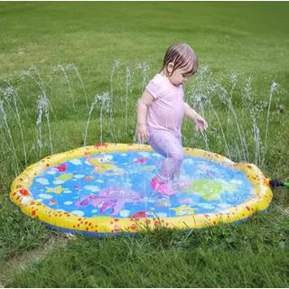 Kids Inflatable Water Spray Toy Pad