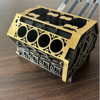 Engine Block Business Pen Holder