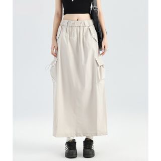 Women Streetwear Baggy Cargo Skirts with Pockets