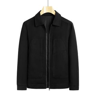 Mens Casual Lapel Workwear Coat Jacket