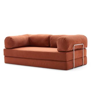 Full Sponge Compression Corduroy Sofa Bed Combination