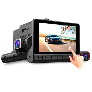 4 inch Three Recording HD Reversing Image Dash Cam