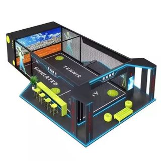 Digital Indoor AR Tennis Sports Hall