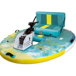 Single Seat Motorized Inflatable Fashing Float Boat