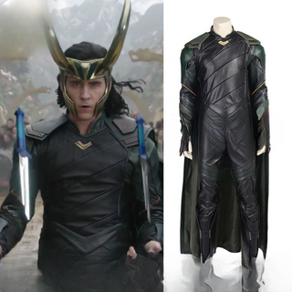 Thor Ragnarok Loki Cosplay Costume