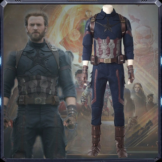 Avengers Infinity War Captain America Cosplay Costume