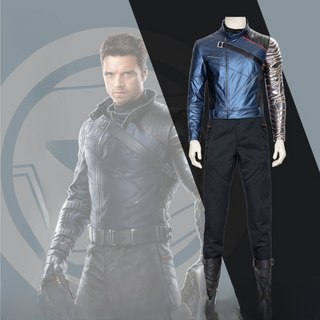 The Falcon and the Winter Soldier Bucky Barnes Cosplay Costume