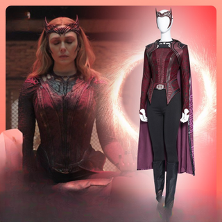 Doctor Strange Multiverse Wanda Scarlet Witch Cosplay Costume