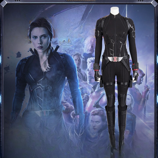 Avengers Endgame Black Widow Cosplay Costume