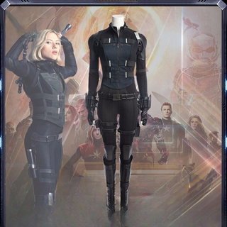 Avengers Infinity War Black Widow Cosplay Costume