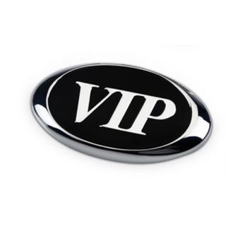 3D Stereo Car Metal VIP Car Stickers