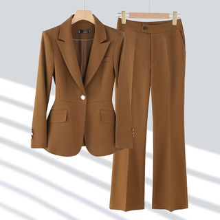 Womens Tailored Business Suit Set