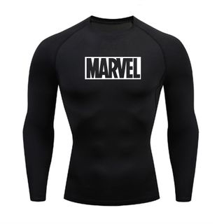 Marvel Printed Fitness T-Shirts