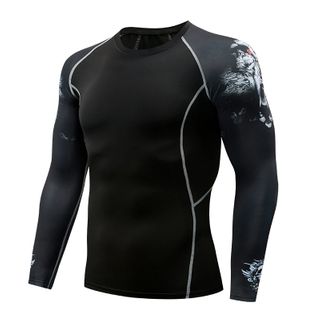 Mens Printed Sports Wear T-Shirts