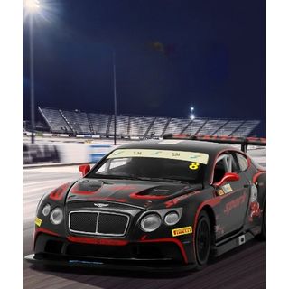 CCA 1:32 Black Bentley Continental GT3 SJM Racing Car Model