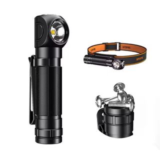 Th03 90 Degree Magnetic Base Mini Pocket Flash Light