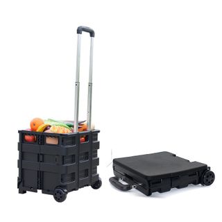 65L Foldable Household Shopping Cart