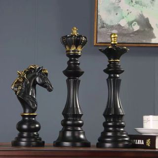 Resin Chess Hotel Bar Art Home Decoration