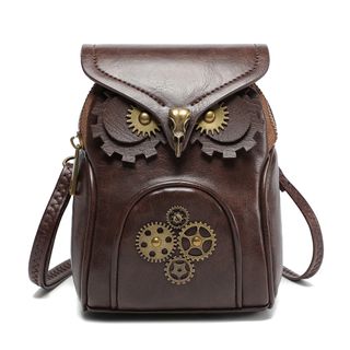 Retro Style Owl Shape Messenger Bag