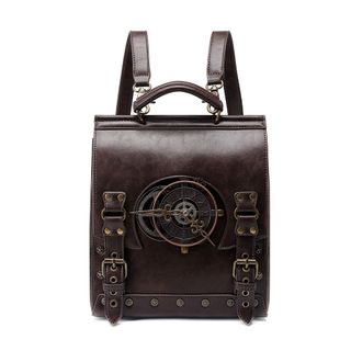 Steampunk Gear Buckle Shoulder Bag