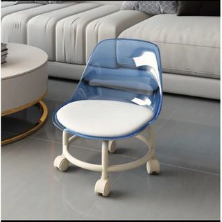 Children Rotatable Small Soft Stool Chair