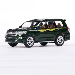 MASDI 1:64 Toyota Land Cruiser LC200 Green Diecast Car