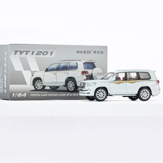 MASDI 1:64 Toyota Land Cruiser LC200 Back-Mounted Diecast Car