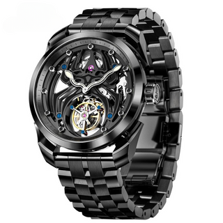 IDEALKNIGHT Spider Luminous Tourbillon Mechanical Mens Watch