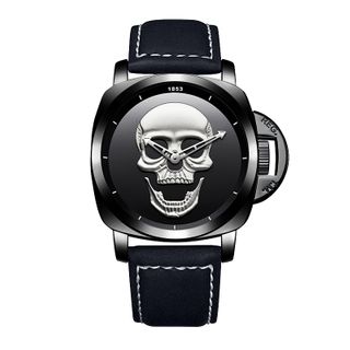 ZUNPAI 3d Cool Punk Quartz Mens Watch