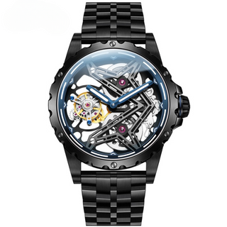 IDEALKNIGHT Tourbillon Automatic Mechanical Mens Watch