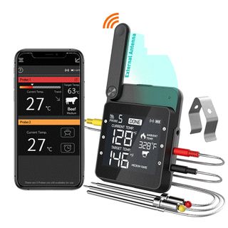 Wireless Smart WiFi Barbecue Thermometer