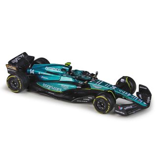 Bburago 1:43 Aston Martin 2023 AMR23 No.14 F1 Formula Racing Diecast