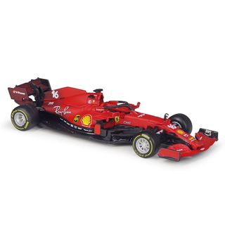 Bburago 1:43 Ferrari 2021 SF21 No.16 F1 Formula Racing Diecast