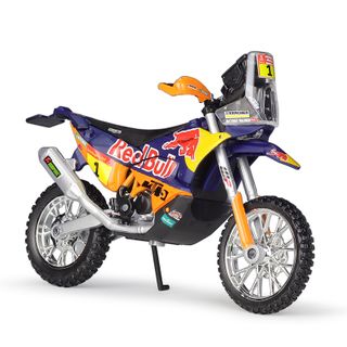 Bburago 1:18 KTM 450 2019 Dakar Rally Diecast Bike