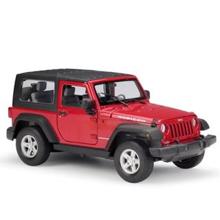 WELLY 1:24 2007 Jeep Wrangler Hardtop Diecast Model