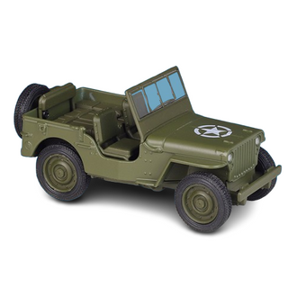 WELLY 1:36 Jeep 1941 Willys MB Army Diecast Model