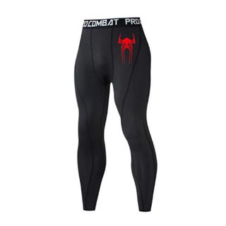 Mens 3D Spiderman Fitness Compression Pant