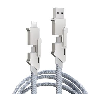 60W 4 in 1 PD Fast Charging Cable