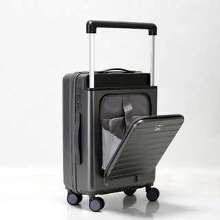 24 Inch Back Open Trolley Suitcase