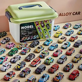 30 Pcs Pull Back Alloy Car Collection