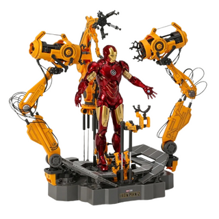 Iron Man MK4 with Suit Up Gantry Action Figure