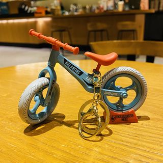 Assembled Bicycle Keychain