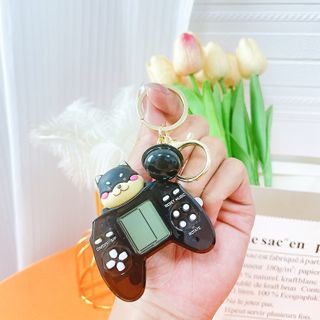 2 Pcs Mini Game Console Keychain
