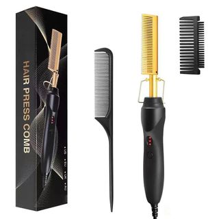 Hot Comb Hair Straightener Electric Heating Comb