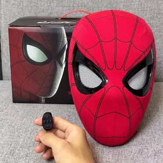 LED Remote Control Movable Spiderman Mask