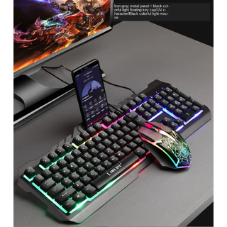 E-Sports Wired Luminous Keyboard and Mouse